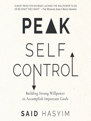 cover image of Peak Self-Control